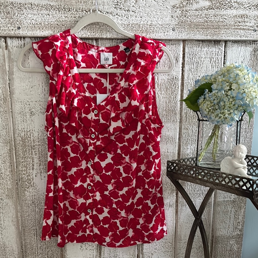Heart of Cabi Rosy Top